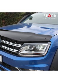 Resim Volkswagen Amarok 2010-2022 Yıl Aralığı Uyumlu Kaput Rüzgarlığı 3mm Siyah 