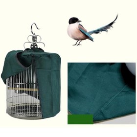 Resim Homyl Dairesel Pet Kuş Kafesi Kapak Papağan Işık Geçirmez 