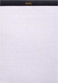 Resim Rhodia Bsc A4 Kareli Bloknot Siyah Kpk 80Gr 