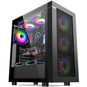 Resim Segotep Endura 1 Siyah 750w 80+ Bronze Pcıe 5.0 Midi Tower Gaming Kasa 