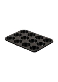 Resim Guardini Gardenia Muffin Kalıbı 12li Siyah 