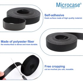 Resim Microcase Cırt Cırt Kablo ve Malzeme Düzenleyici Kesilebilir Model 20MM Cırt Bant - AL5268 