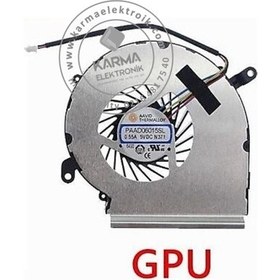 Resim Msı GE72VR 7rf(Apache PRO)-404XTR Notebook Fan Ver.2 (Sol) (4 Pin ) 