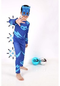 Resim Pijamaskeliler Kedi Çocuk Kostümü Maskeli Pjmasks Kedi Çocuk 