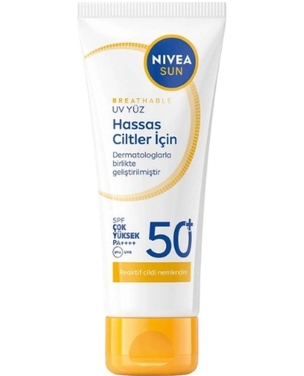 Nivea Sun Hassas Yüz Koruma Kremi Spf 50 50 Ml | Cosmetica Fiyatı ve Özelliklerı - Badem