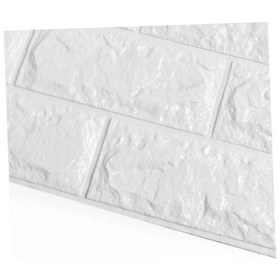 Resim Aesco 3D Tuğla Desenli Kendinden Yapışkanlı Duvar Paneli 58X38 cm 