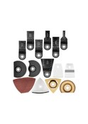 Resim Fosenze 24 Adet Universal Darbeli Testere Blades Seti - Ahşap/metal/kiremit Kesme, Taşlama, Polishing İçin Elektrikli Alet Aksesuarı 