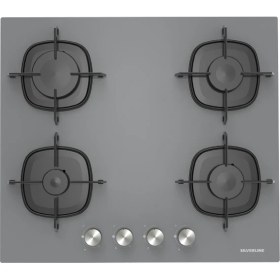 Resim Silverline CS5623S01 60 cm Siyah Cam Ankastre Ocak 