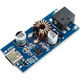Resim Lx6537 Adaptör To Type C Usb 3a 30w Hızlı Şarj Modül Qc3 Qc2 Mobil Telefon Dc 7v / 32v Voltaj Düşür 