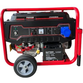 Resim Power LT10000EN-6 10.60 KVA İpli Marşlı Benzinli Jeneratör 