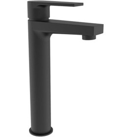 Resim Creavit Sr6500S Sharp Uzun Lavabo Bataryası Mat Siyah 