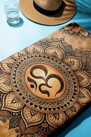 Resim Dijital Baskı Plaj Deniz Havlusu Modern Desenli Peştamal (80X160 cm) HVL0063 