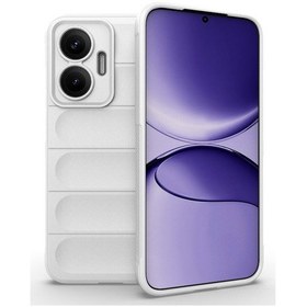 Resim Redmi Turbo 4 Pro 5g Magic Shield Tpu Flanel Telefon Kılıfı İçin Gri 
