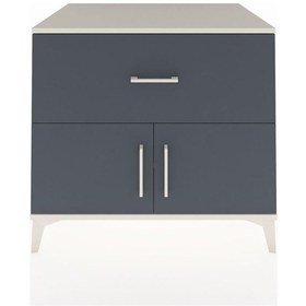 Resim Kronos Şifonyer Tek Raflı Tek Çekmeceli 2 Kapaklı 88x59x80 Ay... Aytaşı 