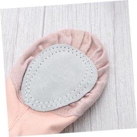 Resim Holibanna 2 Çift Çocuklar Bale Ayakkabıları Dans Terlikleri Oryantal Dans Kız Bale Ayakkabıları Bale Düz Ayakkabılar Bayan Kadınlar Için Düz Katlanabilir Terlik Düğün Terlikleri Cep Yoga 