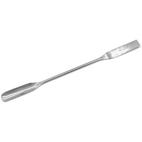 Resim Borox Metal Spatül Oluklu 15 CM Paslanmaz Çelik Spatula 