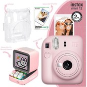 Resim Instax Mini 12 Fotoğraf Makinesi + 10'lu Film + Şeffaf Kılıf + Divoom Ditoo Pro Bluetooth Hoparlör 
