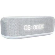 Resim Elmpaly Vıkefon Beyaz Kablosuz Şarj Paneli Telefon Çalar Saat Gece Lambası Termometre 