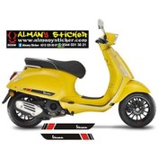 Resim Vespa Derwall Stıcker 