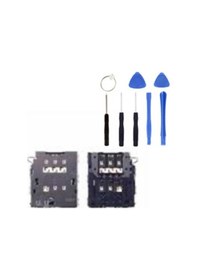 Resim Samsung Uyumlu J6 J600 Sim Yuvası Tamir Seti !!! 