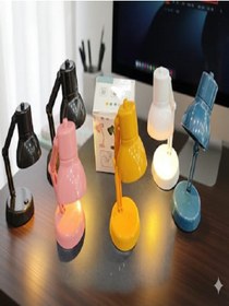 Resim MOBGİFT Mini Pilli Kitap Okuma Lambası, Portatif ve Kullanışlı Tasarım Taşınabilir 