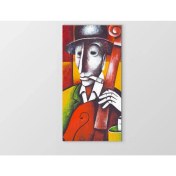 Resim Deniz Çerçeve Marinne Vias Keman Tablosu-Çerçevesiz - 40 x 60 cm 