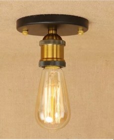 Resim Dylight Retro Metal Dekoratif Siyah / Eskitme Tavan Plofyoner Avi 