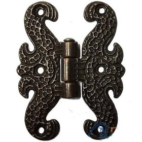 Resim Zamak Kelebek Menteşe - Büyük, 50x67mm, Oksit, 1 Adet 
