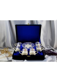 Resim Altın Yaldızlı 6'lı Fincan Takımı Fnc0102 