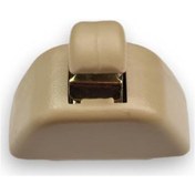 Resim VW Polo 2010-2017 Güneşlik Tutucu Klipsi Kanca Bej Krem 6R0857561 