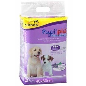 Resim Gimdog Köpek Çiş Eğitim Pedi Lavanta Kokulu 40x60 Cm 20 Adet 