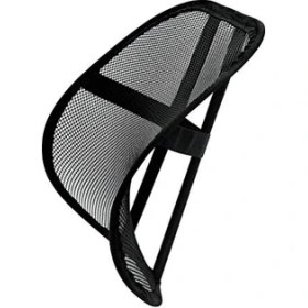 Resim Ortopedik Terletmeyen File Bel Destegi Sirt Minderi Siyah 