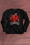 Resim Kendim Seçtim Brock Lesnar Wwe Ufc Amerikan Güreşi Spor Uzun Kollu Tişört Baskılı T-shirt 