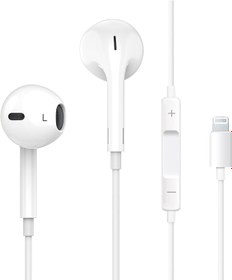 Resim Everdigi iPhone Kulakiçi Kulaklıklar, Yıldırım Bağlantılı Kablolu Kulaklıklar (Dahili Mikrofon ve Ses Kontrolü) Gürültü Önleyici İzolasyon Kulaklıkları iPhone 14/13/12/11/SE/X/XR/XS/8/7-1 Paket 