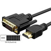 Resim Alfais 4254 Hdmi To Dvi 10 Metre Çevirici Dönüştürücü Görüntü Kablosu 