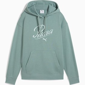 Resim ESS SCRIPT Comfort Kadın Kapüşonlu SWEATSHIRT 