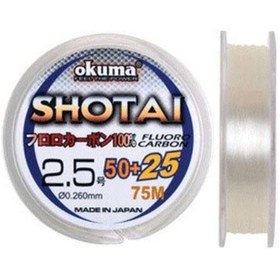 Resim Okuma Shotai 75 Mt 0,148 Mm Fluorocarbon Misina 