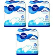 Resim Goodlife Yatak Koruyucu 60x90 3 Paket 90 Adet 