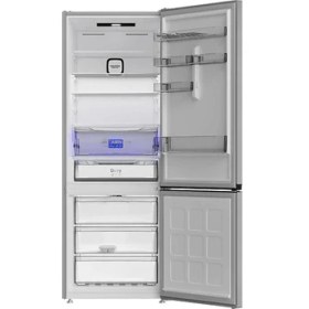 Resim Grundıg Gpknd 490 I E Enerji Sınıfı 490 L Duo-No Frost Alttan Donduruculu Buzdolabı Inox 