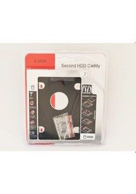 Resim Hdd Ssd Kızak Caddy 9.5Mm Harddisk Bağlama Aparatı 