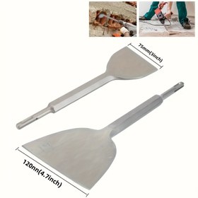 Resim 17x280x120mm Yuvarlak Tutma Kolu Büyük Çekiç, Geniş Ultra-İnce Uzun Düz Çekiç, Çimento Yuva Çekiç, Fayans Duvar Gri Çekiç, Sıva Çekiç, Metal El Çekiç, Elektrik Gerektirmez 