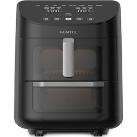 Resim Kumtel Fastfryer HAF-11 Çift Hazneli Hava Fritözü 