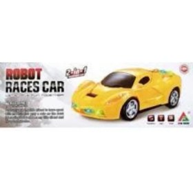 Resim Happy Toys Pilli Işıklı Sesli Robota Dönüşen Araba 