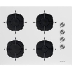 Resim Silverline S2-BO6502W02 + CS5700E7W01 + 3457 Soho Beyaz Ankastre Set 