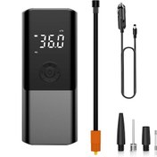 Resim Maiyame Taşınabilir 150psı Otomatik Dijital Lastik Şişirme Pompası - Led Ekranlı, Usb Şarj, Bisiklet/motosiklet/araba İçin 