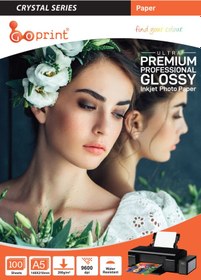Resim Goprint Crystal Serisi Parlak A5 15X21Cm Fotoğraf Kağıdı 280G 100 