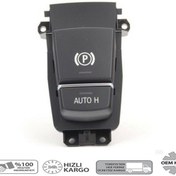 Resim Bmw F02 Kasa 7 Serisi El Freni Düğmesi Park Butonu 2009-2014 