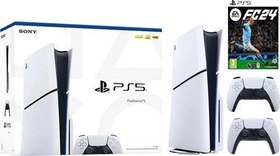 Resim Playstation 5 1 TB Slim Cd Edition+2.Dualsense+ Ps5 Fc 24 Oyunu 