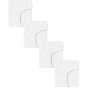 Resim 4 Adet 50 X 90 + 10 Cm Anne Yanı Lastikli Penye Kumaş Bebek Çarşafı 