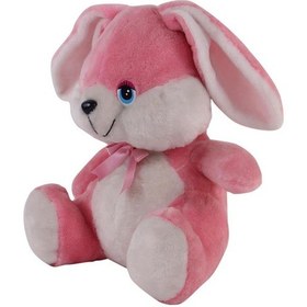 Resim Peluş Tavşan Küçük Boy Pembe 45 Cm 